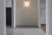 Jan S. Hansen / Retrograde (New Morning Star), 2021, dia 130 cm, lampe, græshopper, epoxy resin (foto: Kunsthal NORD)